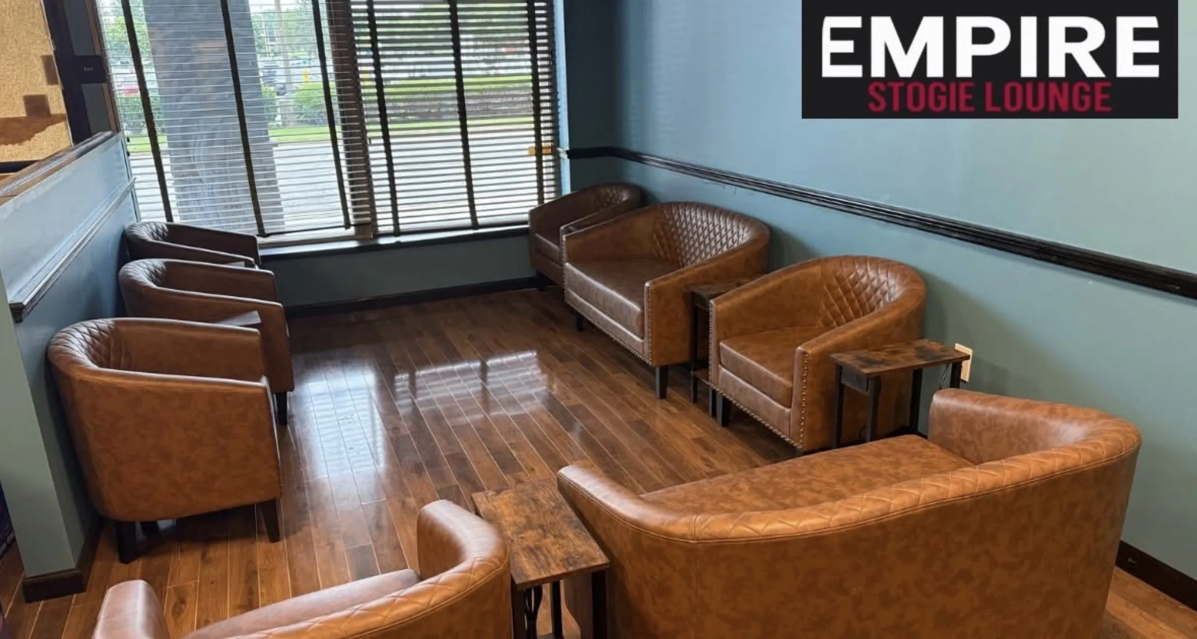 Empire Stogie Lounge seating area